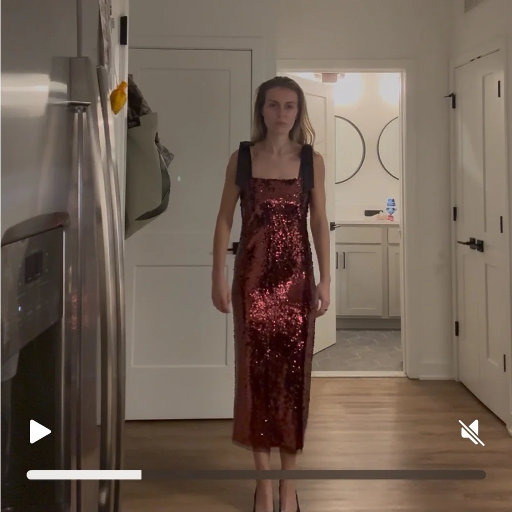 Tuckernuck Bronze Sequin Roxy Dress - Picture 9 of 9